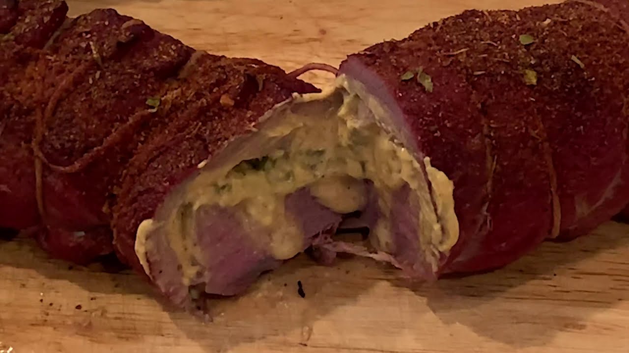 GRILLAX — Stuffed Venison Backstrap | Southern Grilled Venison Recipe