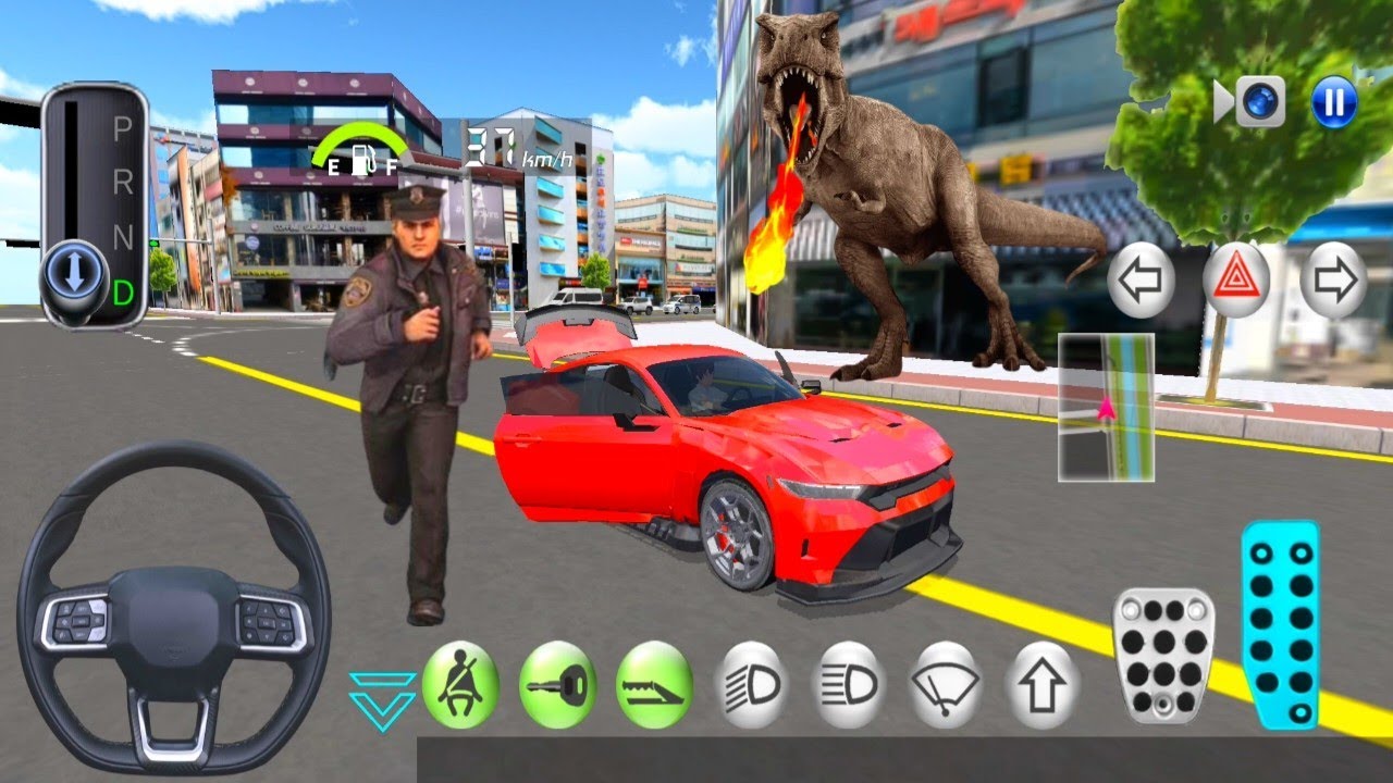 3D Driving Class Simulator - New video - Denjar Dragon - 3d Car New Gameplay