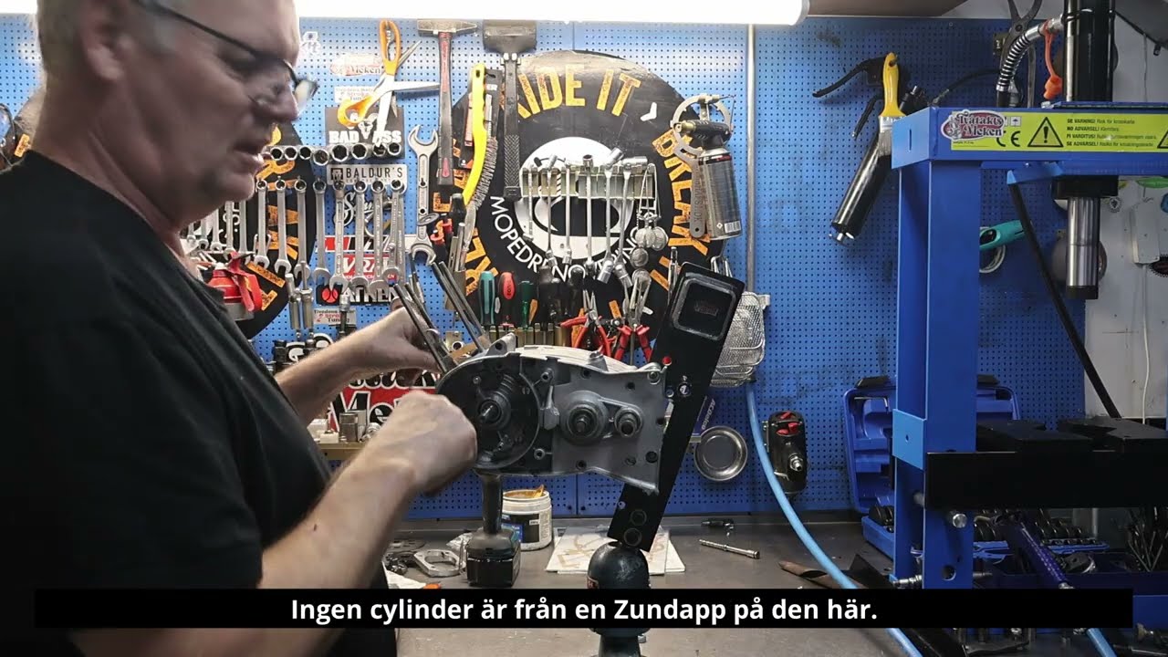Zundapp 6 vxl igen, vad hände med motorn?