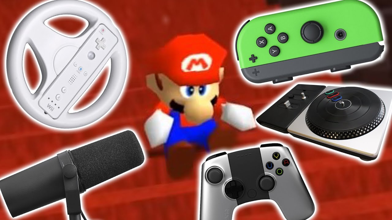 Mario 64's BLJ with 10 More Stupid Controllers