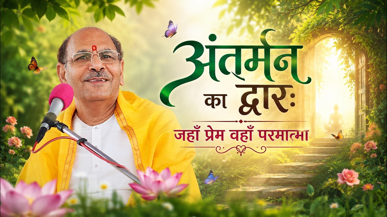 अंतर्मन का द्वार: जहाँ प्रेम वहाँ परमात्मा #sudhanshujimaharaj #shivdhamashram #hariom #narayan