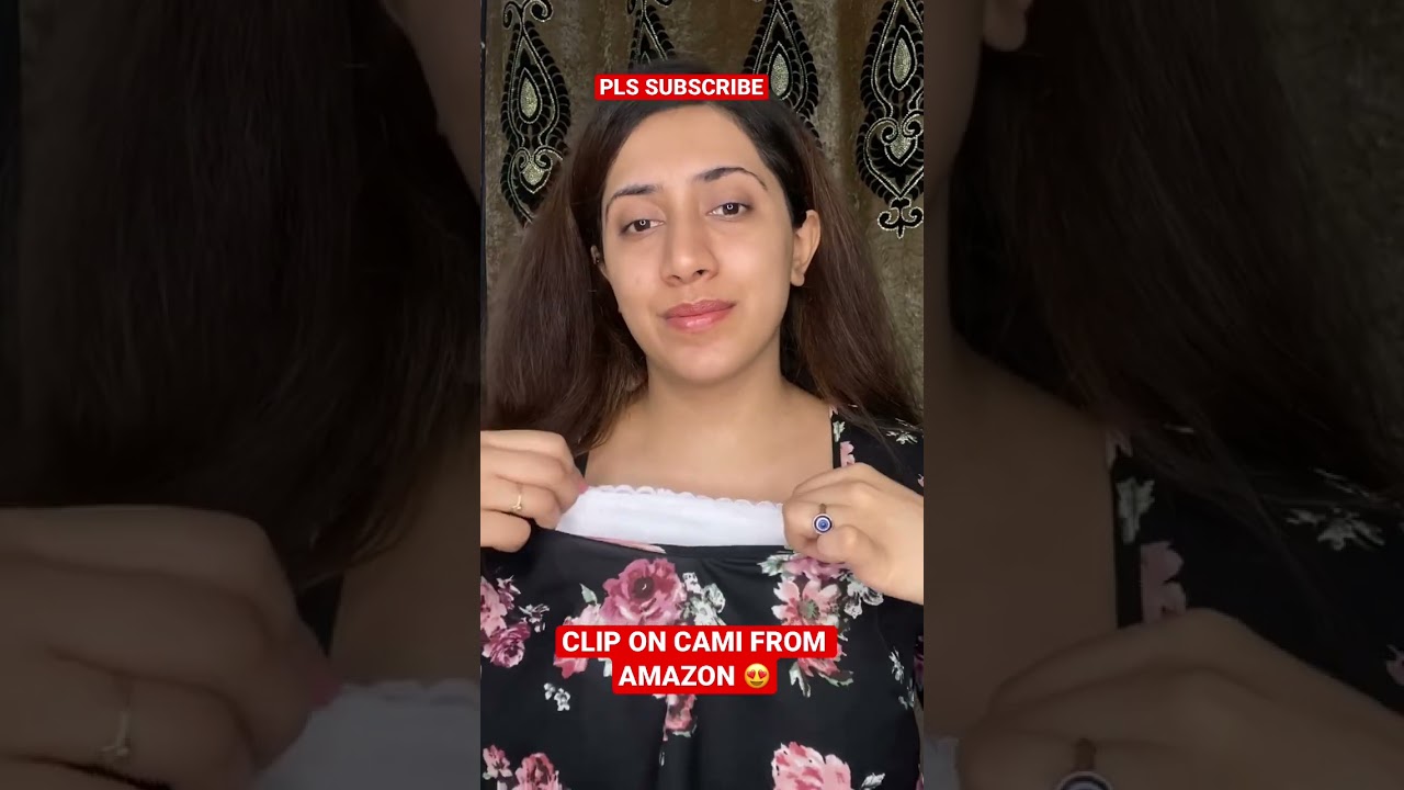 Uncomfortable deep neck? 😱 #ashortaday #makeup #trending #fashion #amazon #deepneck #hacks