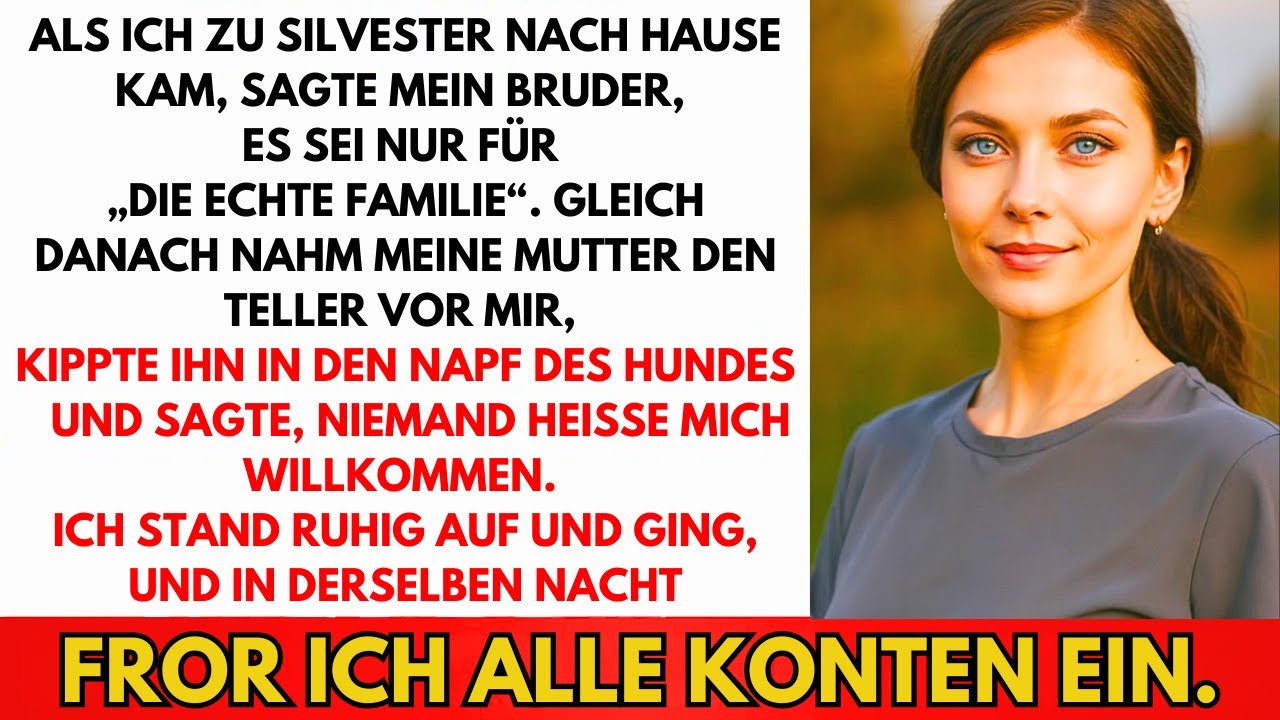 Mein Bruder Sagte Als Ich Zu Silvester Kam: 