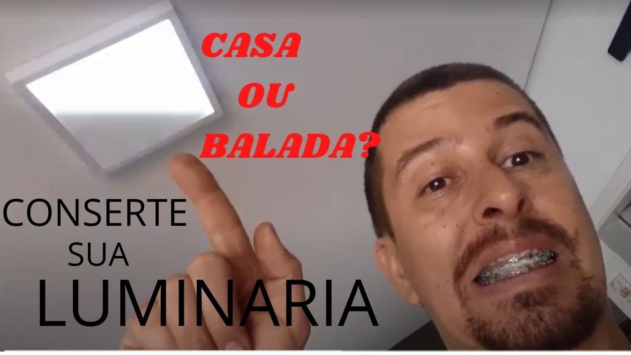 luminaria led piscando? como consertar e economizar dinheiro