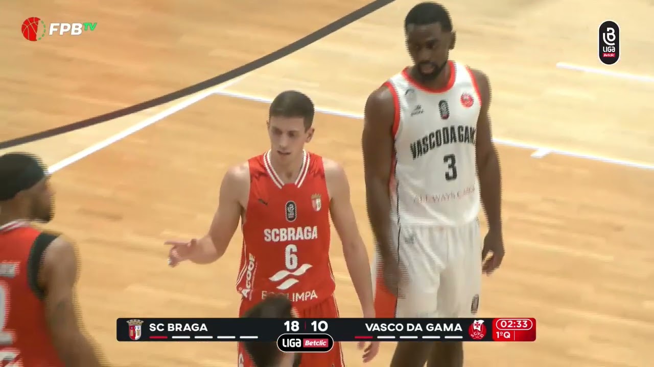 Braga 107 - 66 Vasco Da Gama  (14.02.2026) Full game