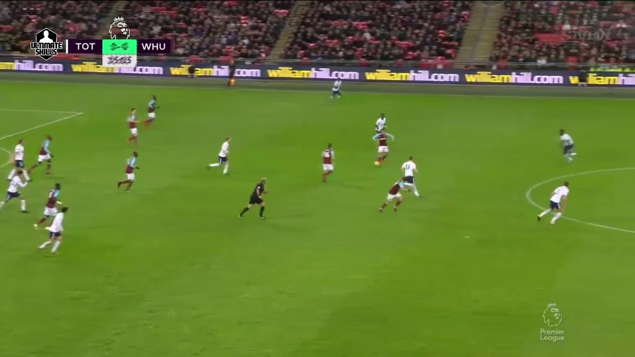 Manuel Lanzini nutmeg skills vs Tottenham HD 1080p