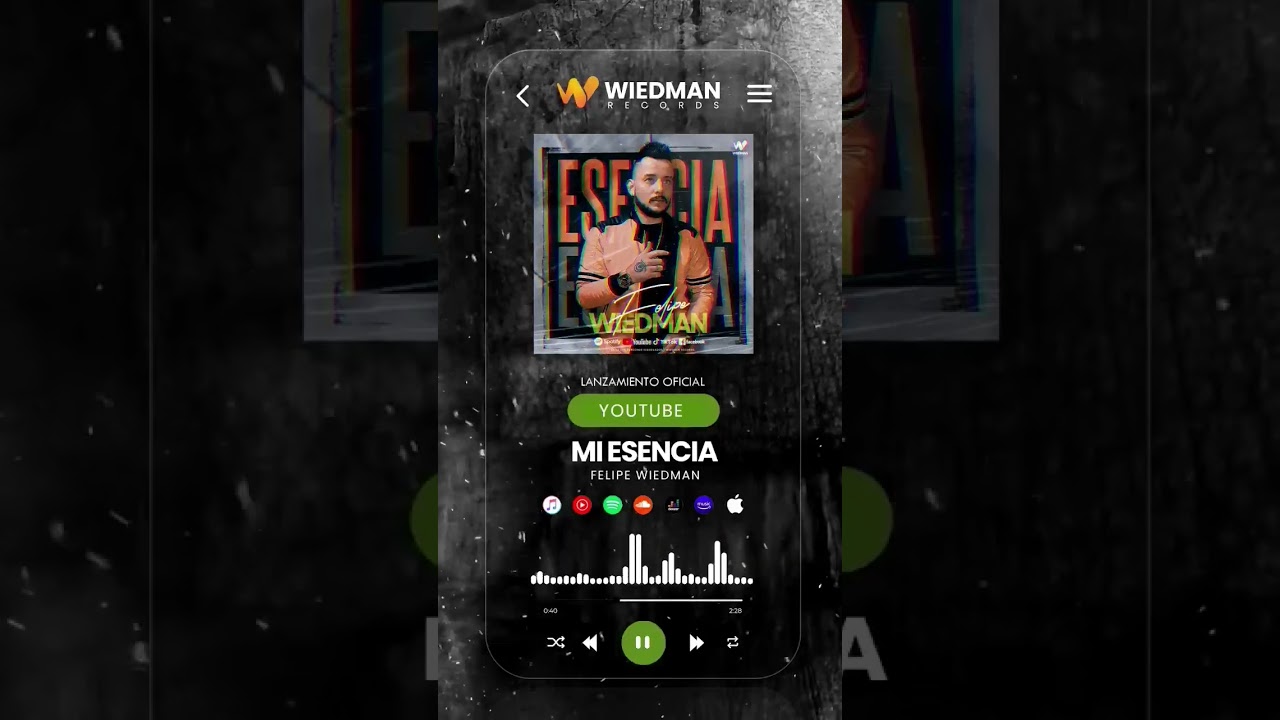 ▶️Mi esencia By Felipe Wiedman #folk #musicapop #latin #rock #musica #artista #colombia #mexico