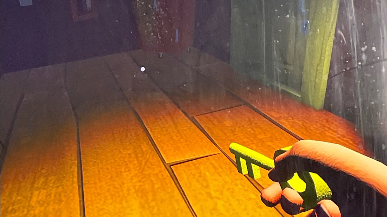 Playing again (hello neighbor mod) cheesy b
