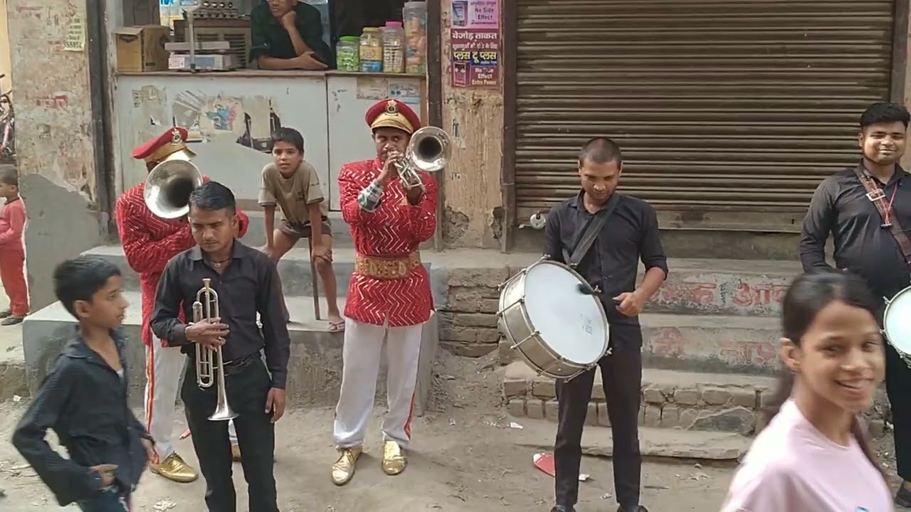 🎷Bharti Band🎷 Nihal Vihar nangloi Delhi 41 wedding Band in Delhi best wedding Band prop. Munna Bhai