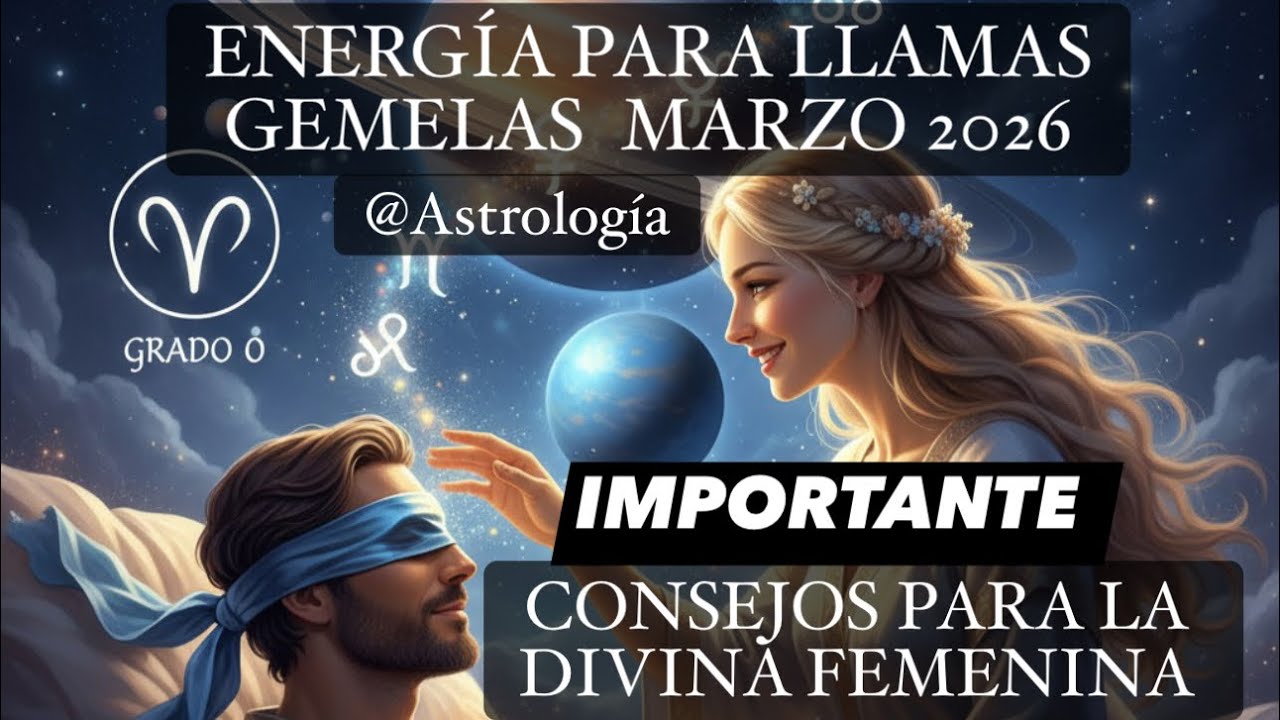 CONSEJOS PARA LA DIVINA FEMENINA EN PROCESO DE LLAMAS GEMELAS, MARZO 2026 -NO PREDICCIÓN-