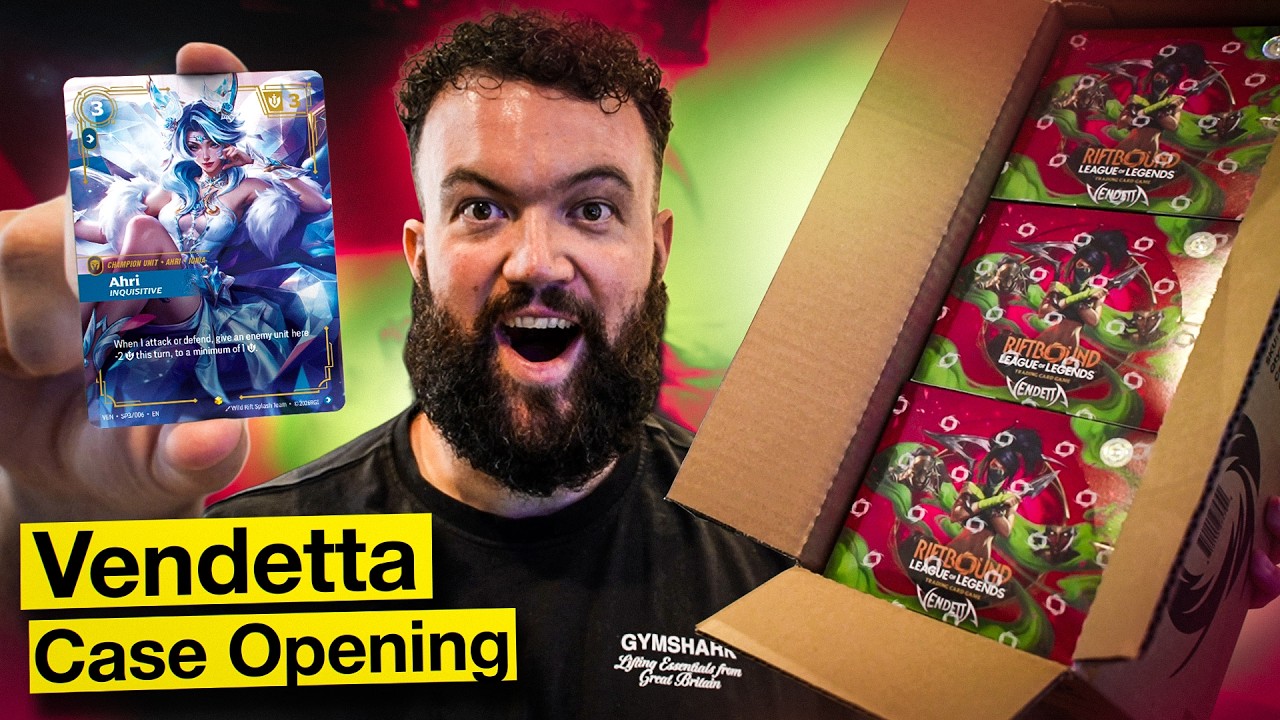 Every Hit From a Full SEALED Case of Set 4 Vendetta | Riftbound TCG Unboxing