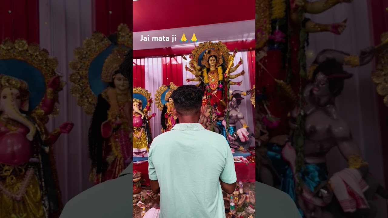 Durga puja upo loikhe mur fhelor pora huvhesa jonai su Jai mata ji 🙏🙏 #lorddurga #mahakutami