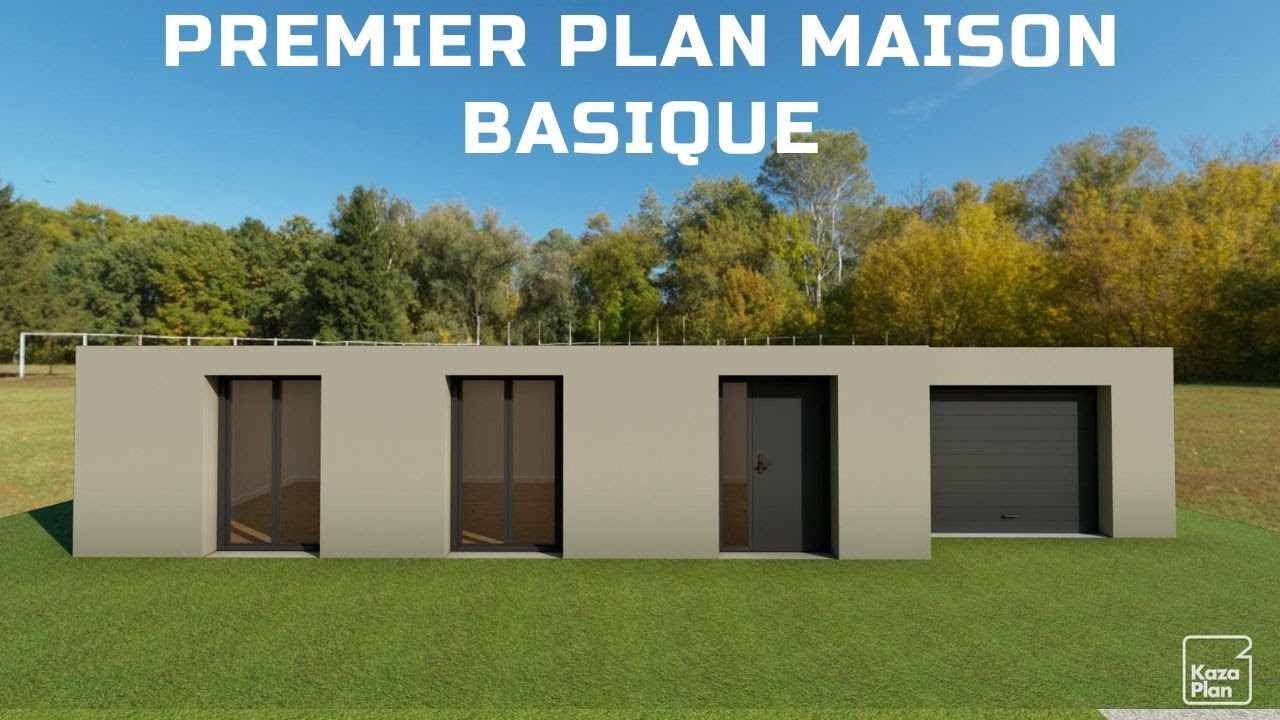 kazaplan plan maison débutants