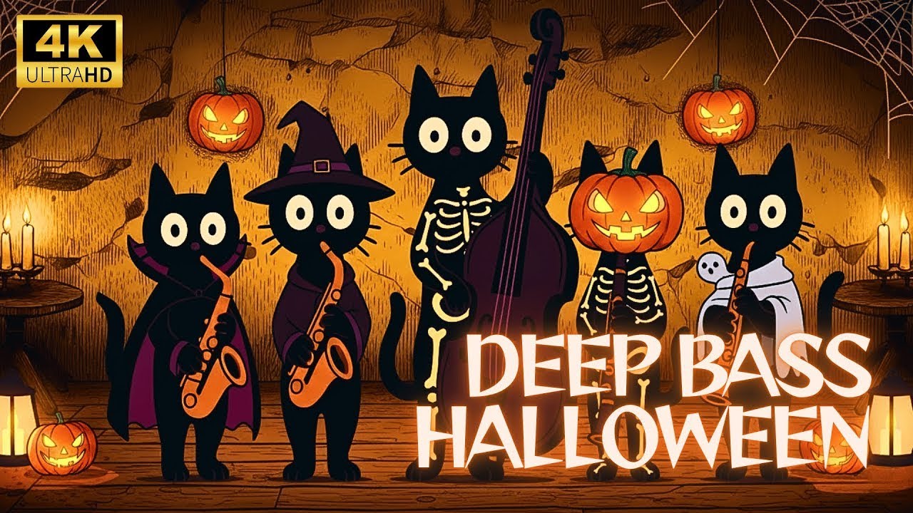 Deep Bass Jazz – Smooth Melodic Jazz for Focus, Work & Chill - Peaceful Home Setting