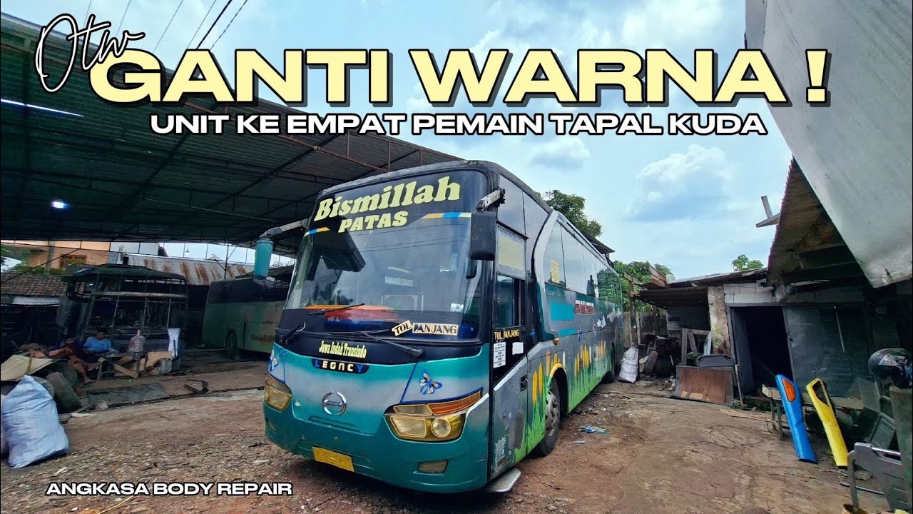 UNIT KE EMPAT | PO JAWA INDAH TRANSINDO | ANGKASA BODY REPAIR