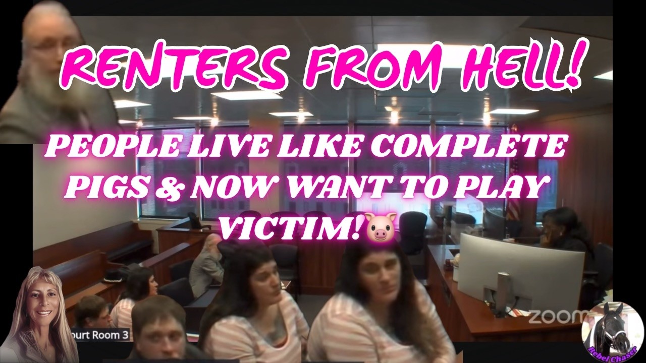 Renters From H3LL! People Live Like Complete P!gs & Now Want To Play Victim!