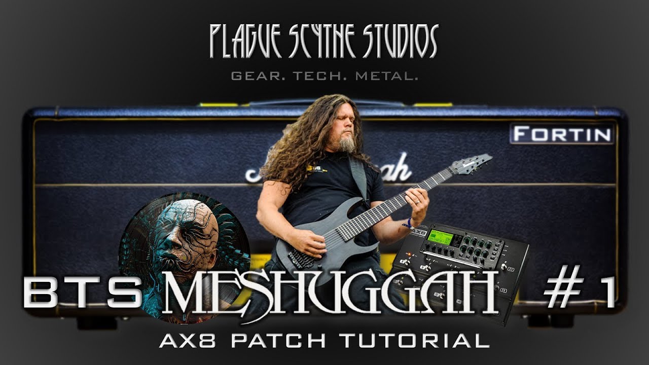 My AX8 Tone Match Process - Meshuggah Tutorial Part 1