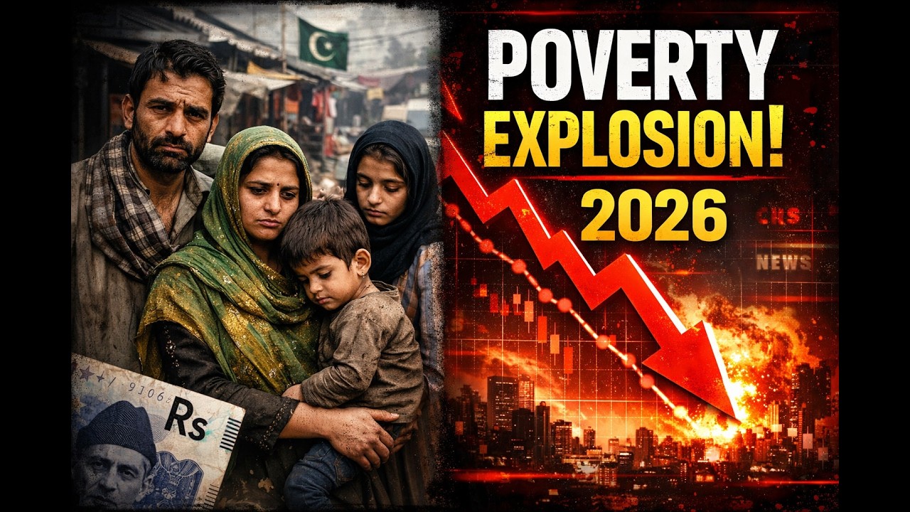 Pakistan Economy Crisis 2026 &ndash; Poverty Boom! Why Poverty is Rising in Pakistan?