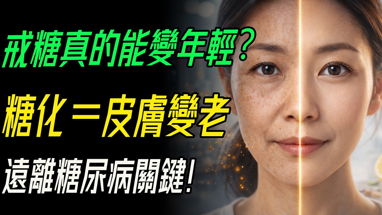 顛覆認知！「戒糖」竟能逆轉衰老、遠離糖尿病？｜科學飲食法大公開！
