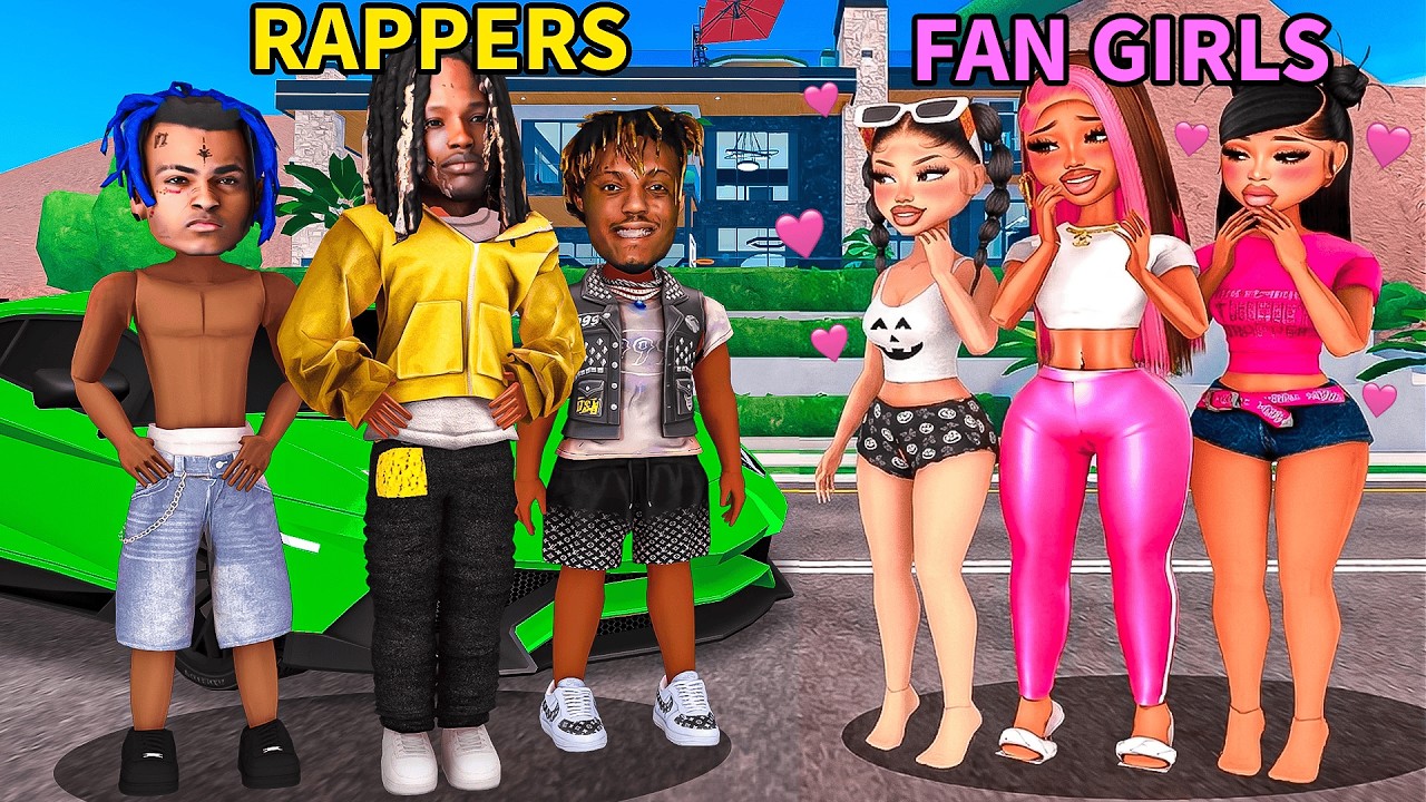 МЫ СТАЛКИВАЕМСЯ РЕАЛИСТИЧНЫМИ РЭПЕРАМИ В LifeTogether 🏠 RP | Roblox