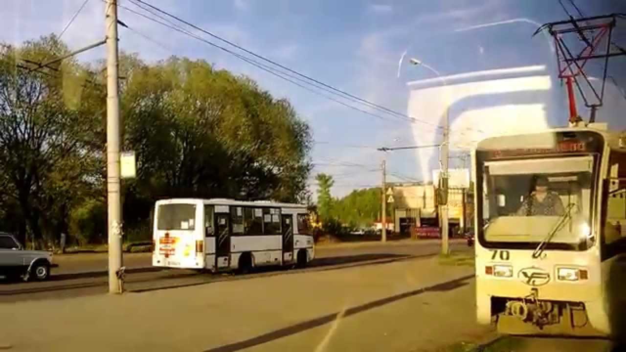 Ярославский трамвай. 71-619КТ №185, маршрут №5