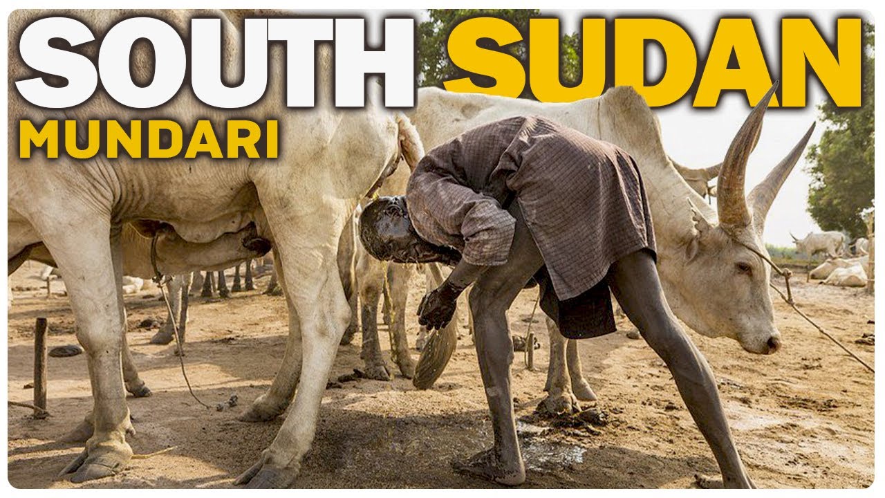 Sudan Południowy - nigdzie tego nie zobaczysz To szalone! Plemię Mundari (Afryka)