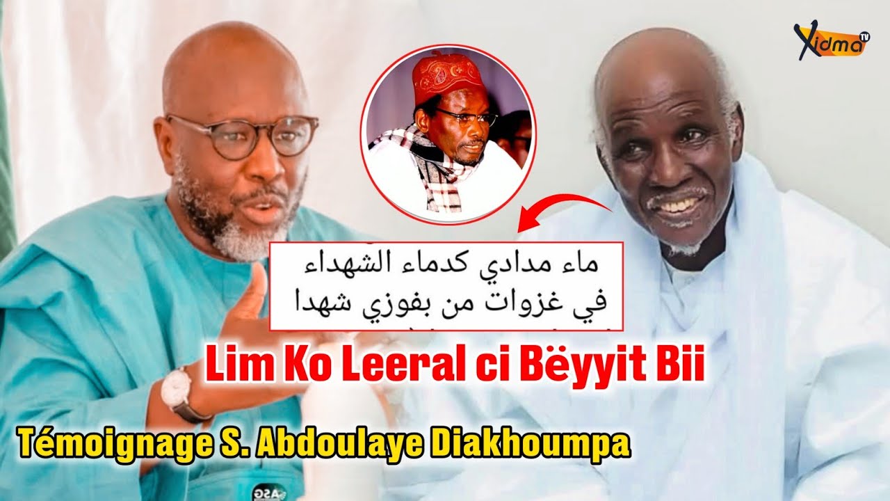 😭Ndeysaan 😭 Témoignage Serigne Abdoulaye Diakhoumpa sur Serigne Moustapha Saliou Mbacké