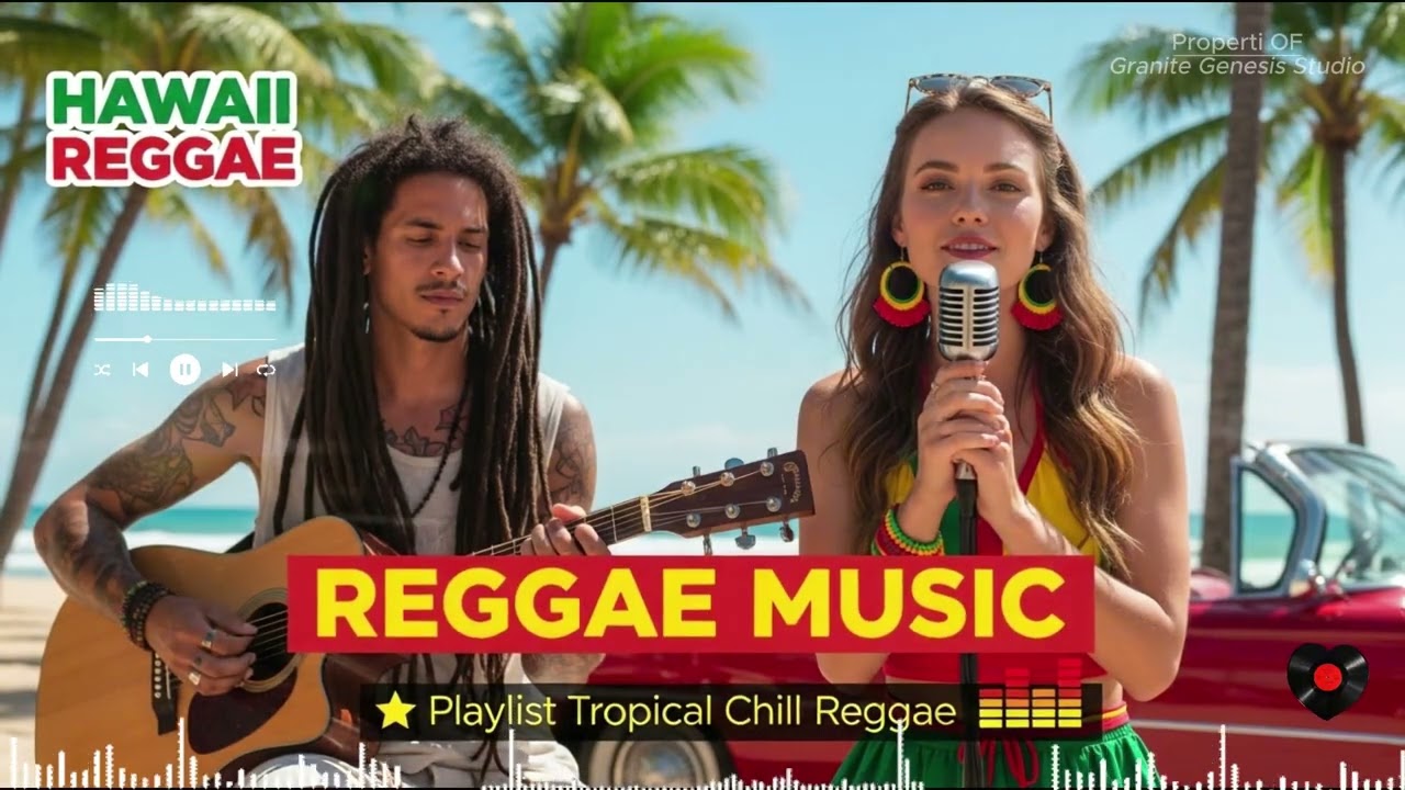Peaceful Tropical Reggae Chill Island Vibes for Relaxation Bob Marley Inner Circle Jimmy Cliff