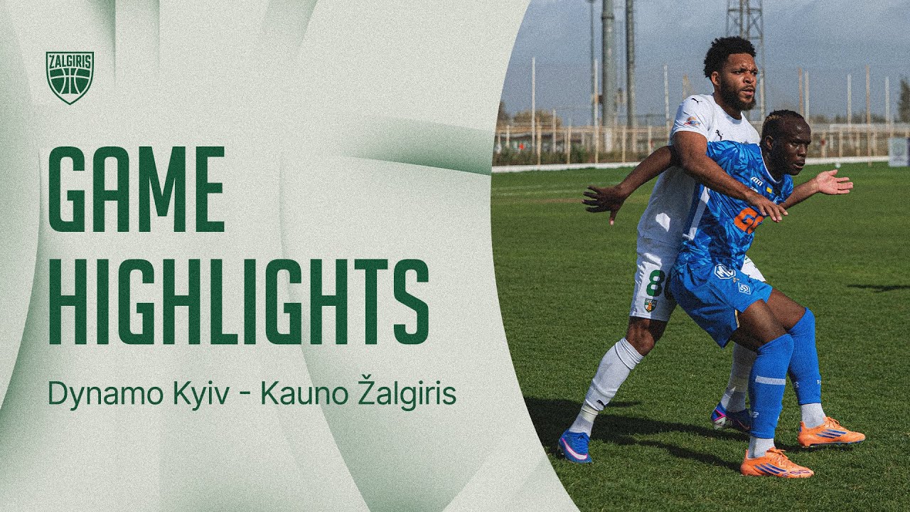 Dynamo Kyiv – Kauno Žalgiris | Pre-Season Highlights | 2026.01.30