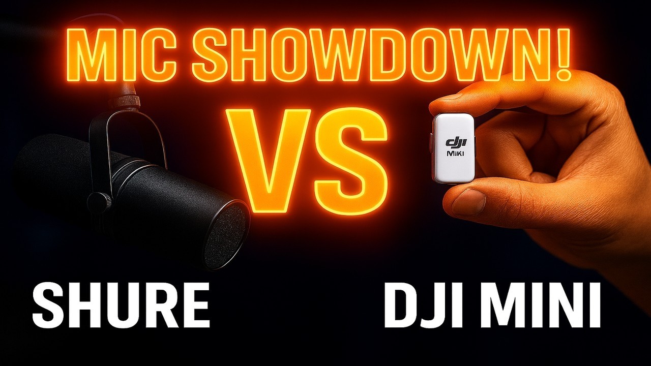 SM7dB vs DJI Mic Mini — which microphone is actually better for creators in 2026?