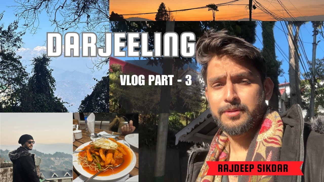 Darjeeling Vlog Part-3 | Mahakal Temple | Mt. Kanchenjunga 🏔️ | Darjeeling Mall Road | Darjeeling