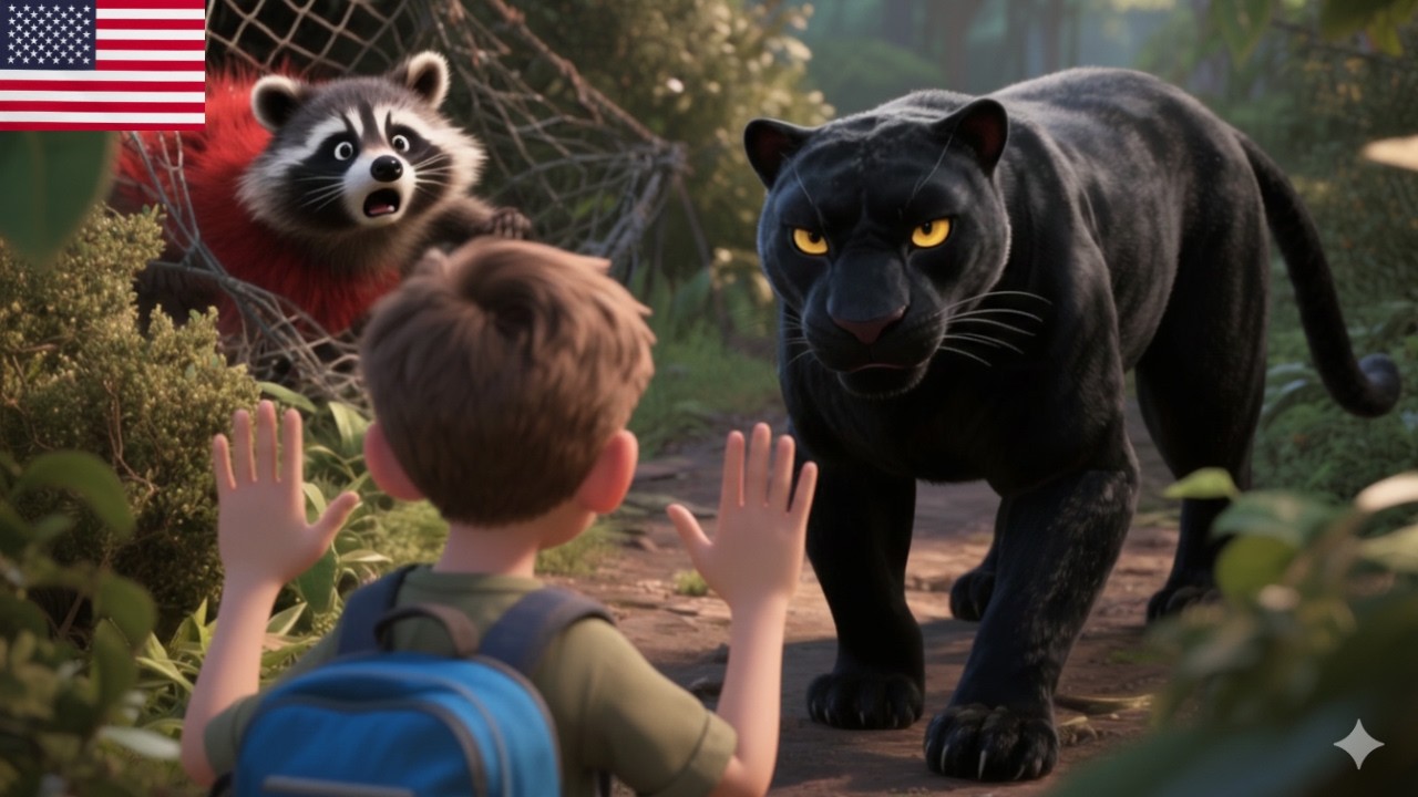 The Jungle Book Mowgli and The Black Panther 🌴3D 4K Bedtime Stories for Kids in English #cartoon