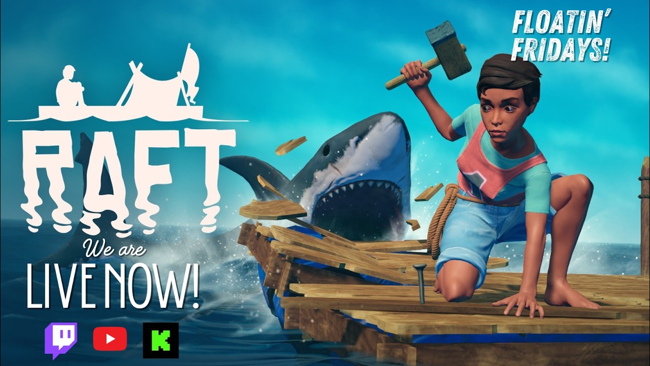 Raft | Will We Find the First Stop of the Story? | !gamehers !pc