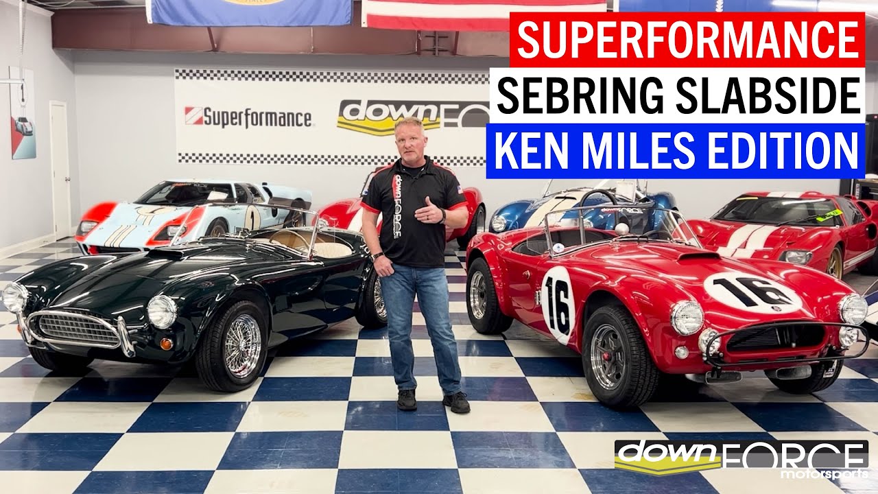 Superformance Ken Miles Slabside vs 289 Slabside | Downforce Motorsports