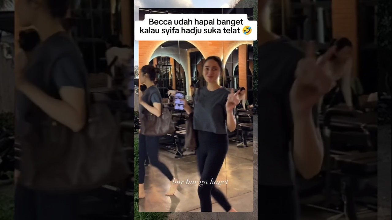 Syifa Hadju sempatin pilates bareng becca, Mamari, Kak vio #syifahadju