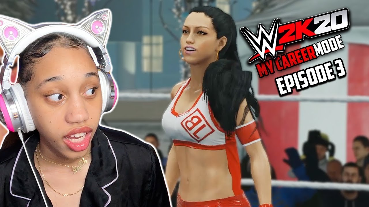 МОЙ ПЕРВЫЙ МАТЧ?!! 🤔 *В СМУЩЕНИИ* | WWE 2K20 МОЙ РЕЖИМ КАРЬЕРЫ - ЭПИЗОД 3