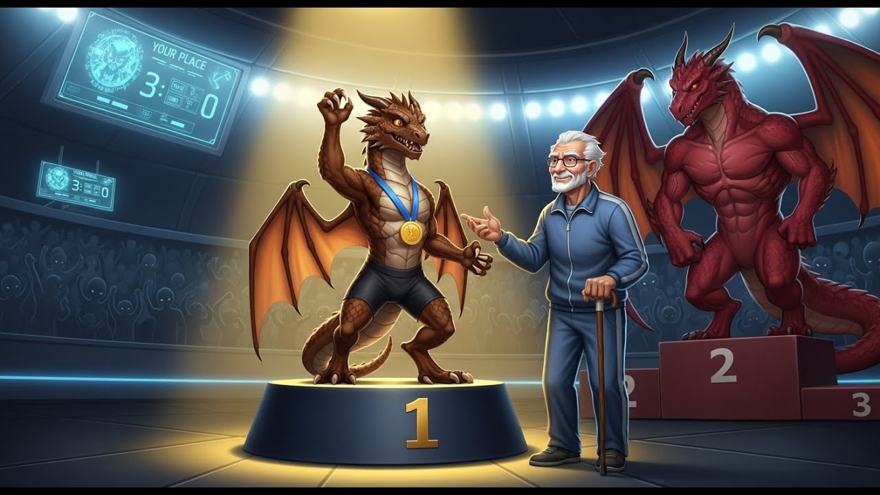 A Weak Dragon Was Mocked in Sports—Until an Elderly Human Coach Changed His Life