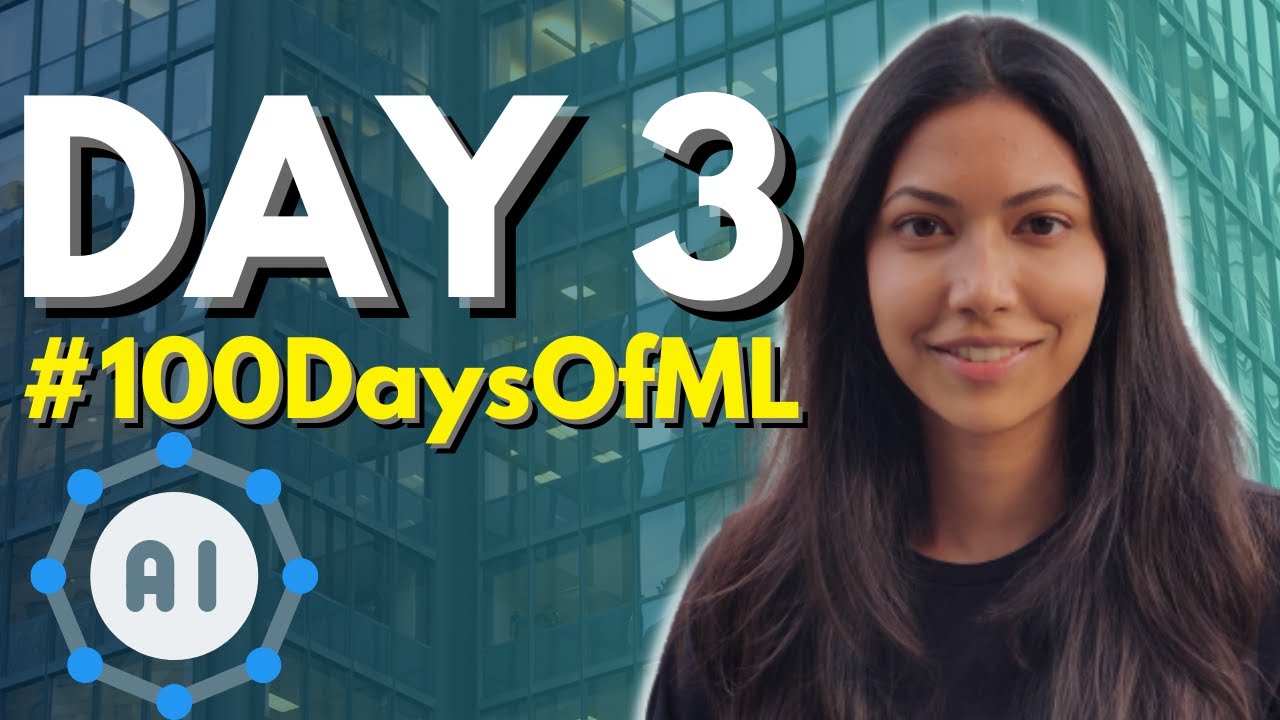 100 Days Of Machine Learning Day 3 | Code Your First Model, Linear Regression