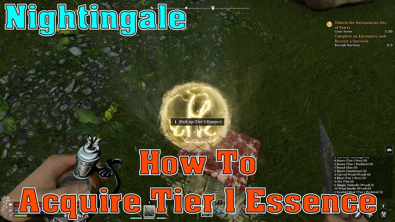 Nightingale : How to Acquire Tier 1 Essence  || 4 Different Methods