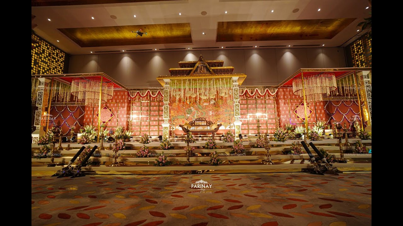 Traditional hindu wedding Decor By Parinay Weddings | O by Tamara Trivandrum | Kerala Wedding Decor