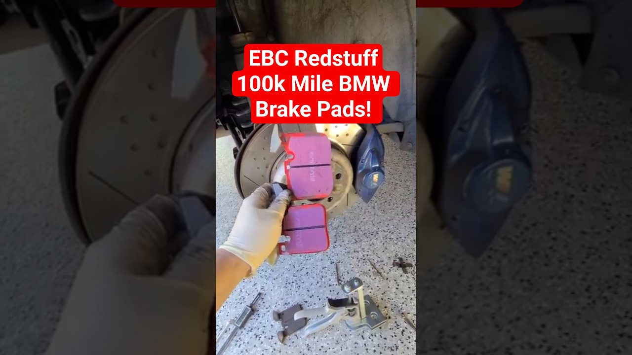 EBC Redstuff, тормозные колодки BMW на 100 000 миль!