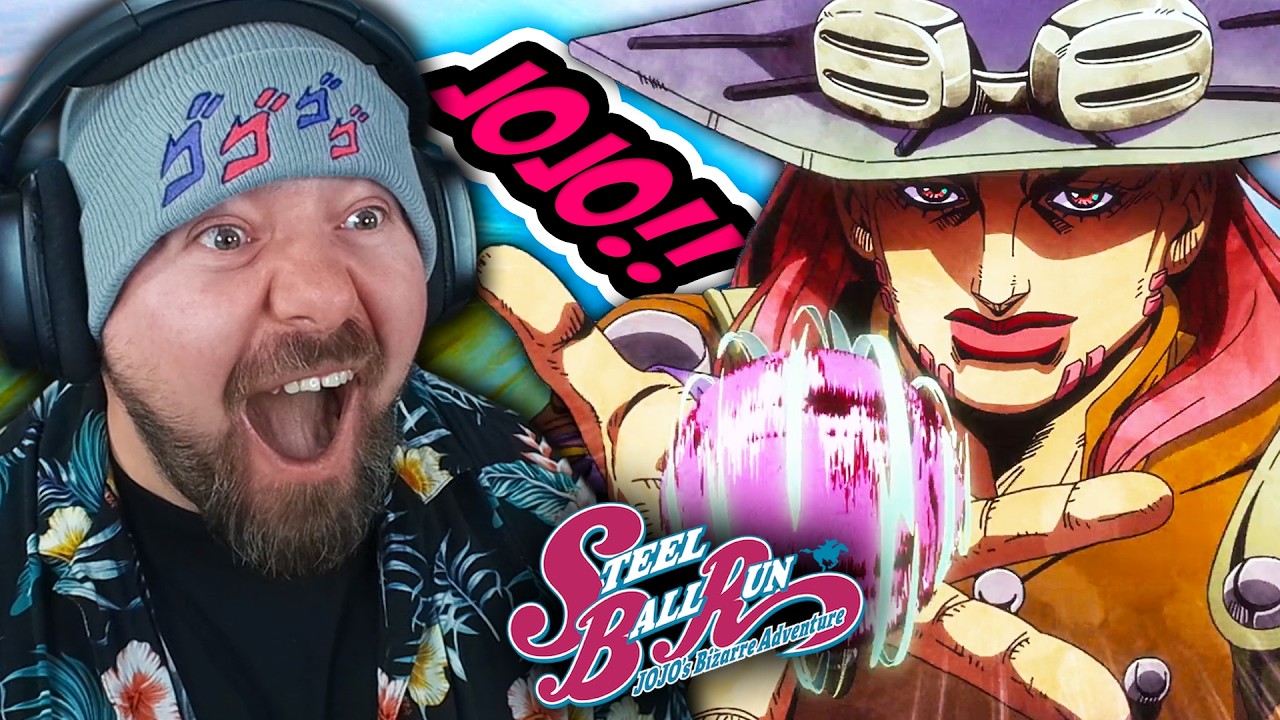 ONE OF MY ALL TIME FAVORITES IS BACK!!… AND IT’S ALREADY CRAZY | JoJo’s STEEL BALL Run Ep. 1