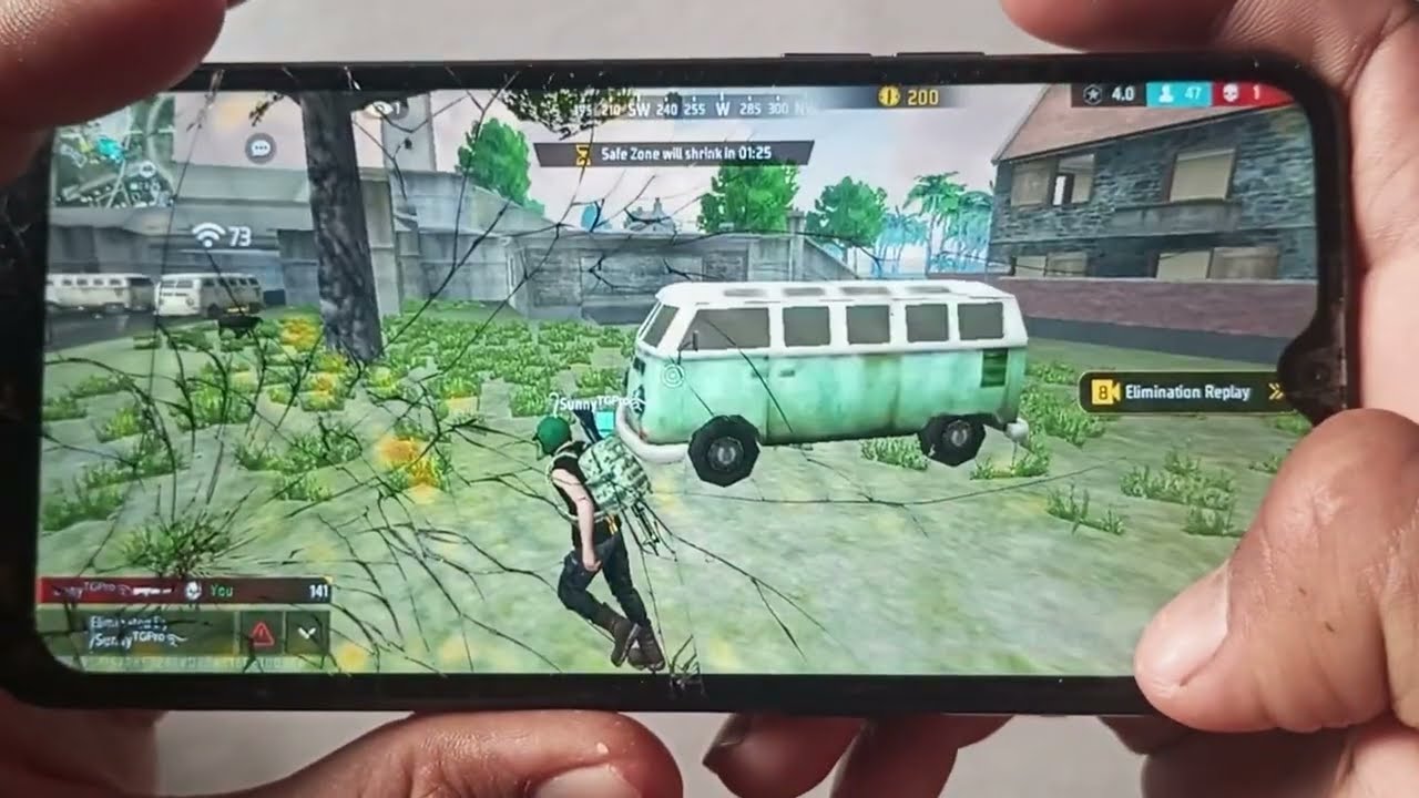 Realme C2 low end device gameplay 🗿#freefire #trending #handcam 