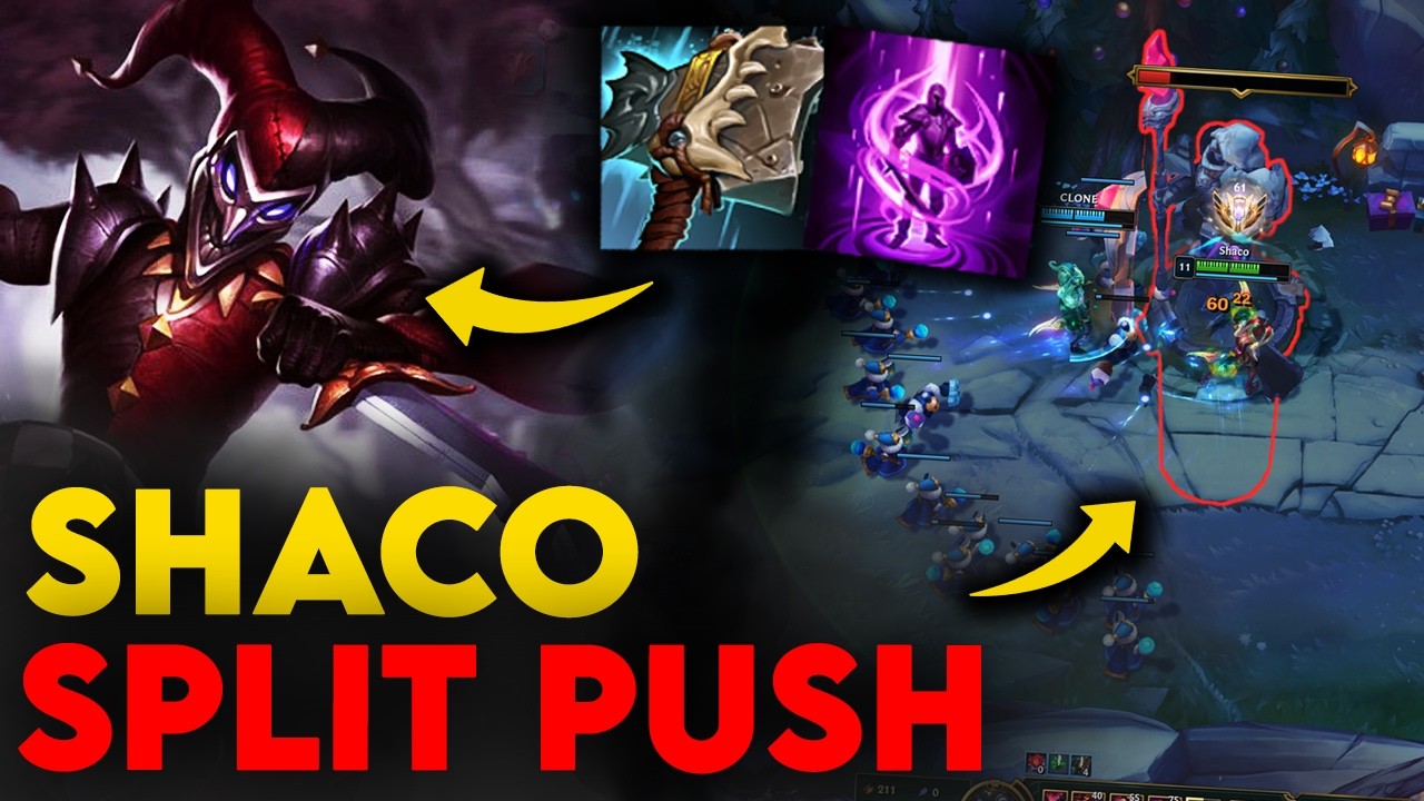 SHACO DE QUEBRA-CASCOS NO TOP: ESSA BUILD FUNCIONA MESMO? 🤔