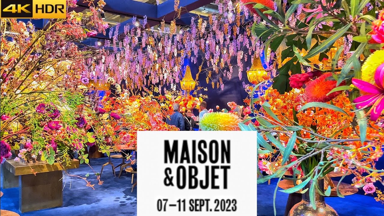 🇫🇷[PARIS DESIGN WEEK 2023] MAISON & OBJET 2023 PARIS (4K HDR VERSION) 16/September/2023