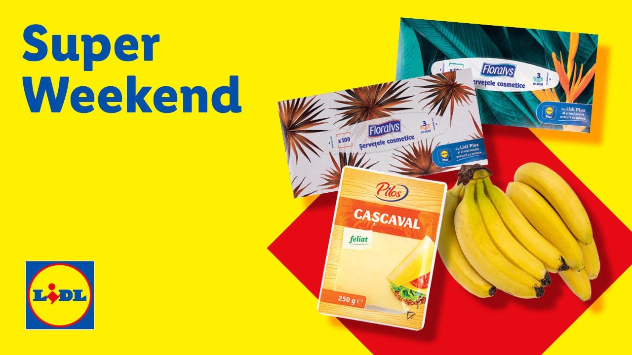 Super Weekend la Lidl &bull; din 4 Octombrie 2025