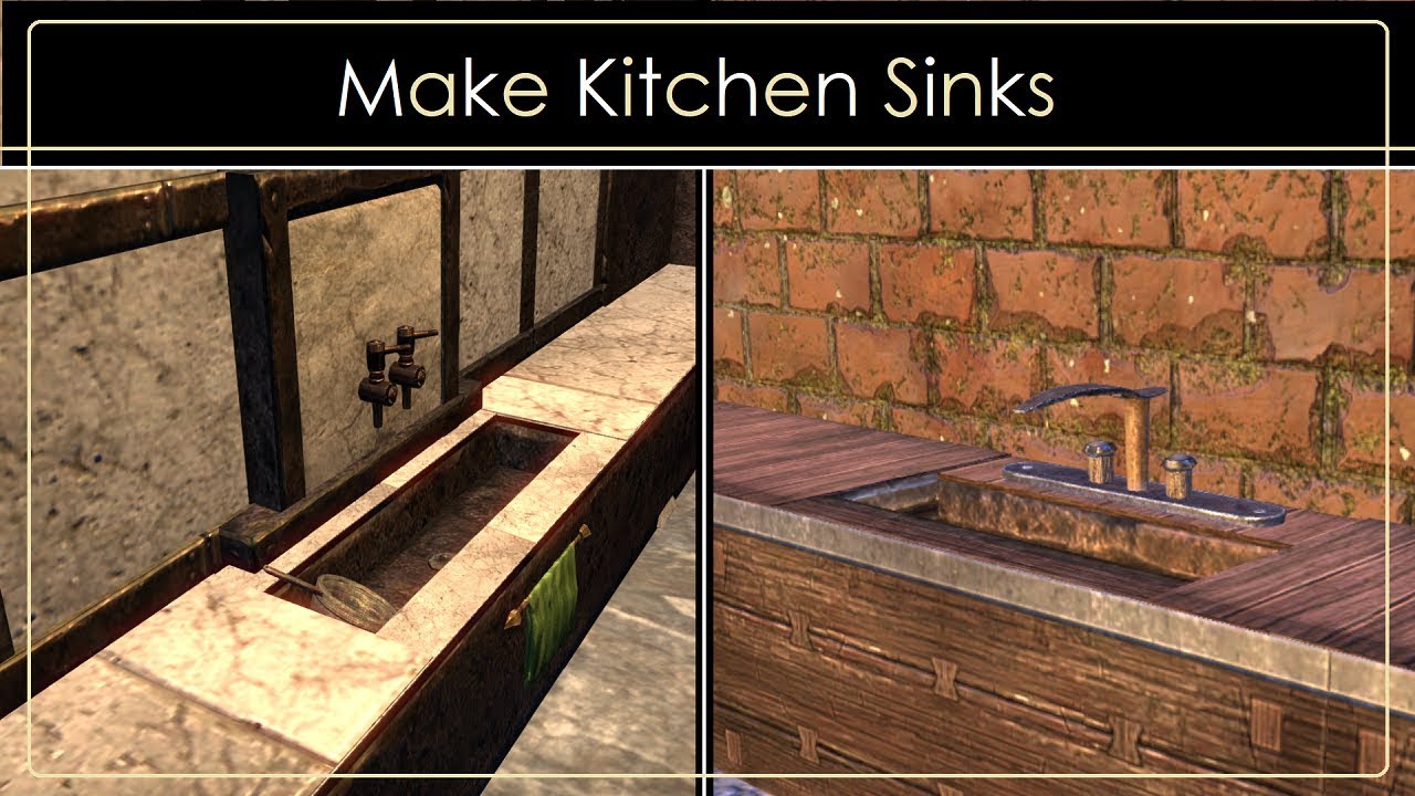 Kitchen Sinks Guide - ESO House Decorating Ideas & Tips (no FX)