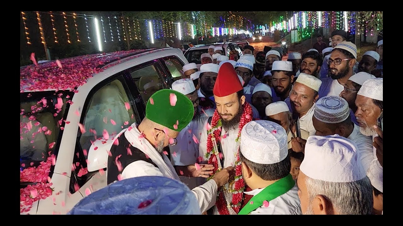 GRAND RECEPTION -JANASHEEN SILSILA E ARIFIYYA NOORIYA BY HAZARAT ANWARULLAHSHA SARKAR IN HASANNAGAR