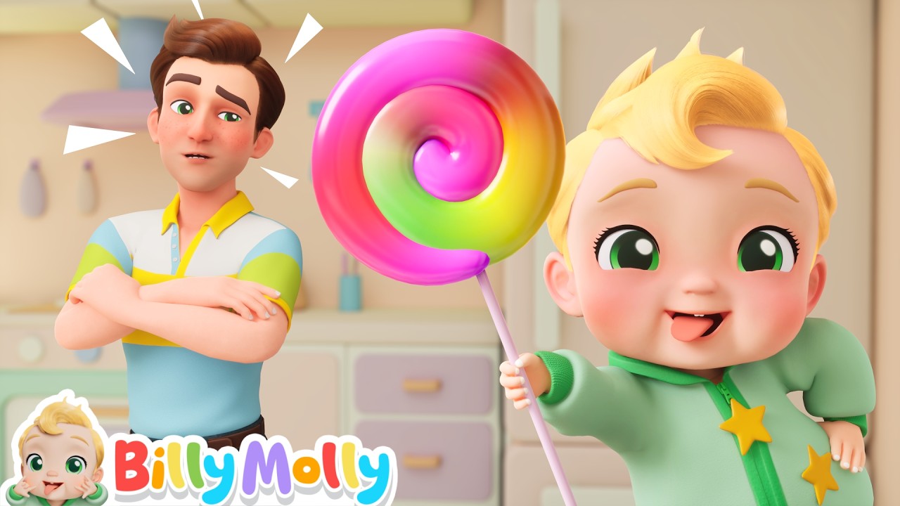 Baby Learn Color Lolipops | Johny Johny Yes Papa + More | Billy Molly - Nursery Rhymes