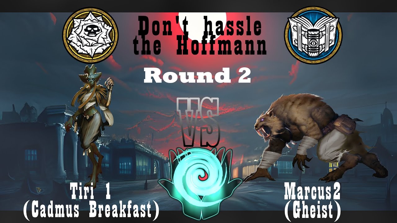 Malifaux World Series Don't Hassle the Hoffmann Round 2 - Tiri (CadmusBreakfast) vs Marcus2 (Gheist)